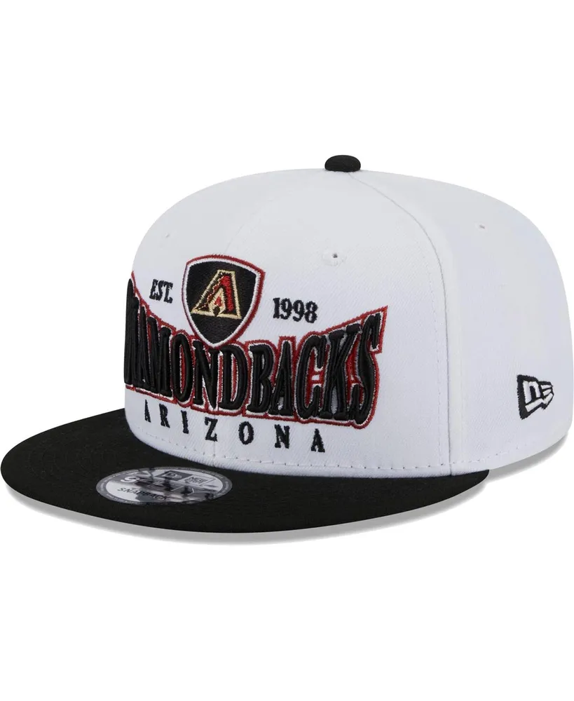 Men's New Era Black Arizona Diamondbacks Tear Trucker 9FIFTY Snapback Hat