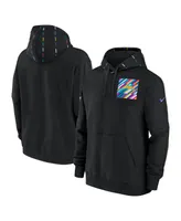Men's Nike Black Los Angeles Chargers 2023 Nfl Crucial Catch Club Pullover Hoodie