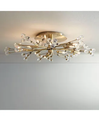 Possini Euro Design Modern Ceiling Light Semi Flush Mount Fixture 10
