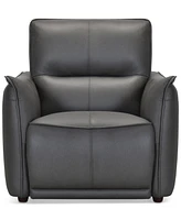 Polner 39" Leather Power Motion Chair, Created for Macy's