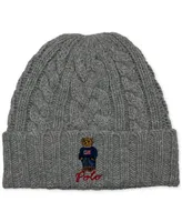 Polo Ralph Lauren Men's Cable-Knit Bear Cuff Hat