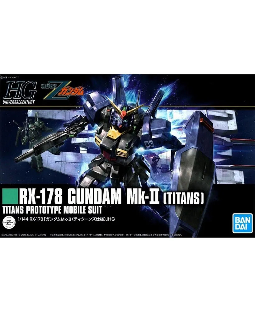 Bandai Rx-178 Mk-ii Titans Gundam Hg Model Kit
