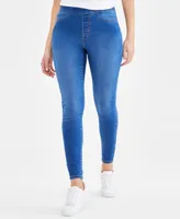 Style & Co Petite Mid-Rise Pull On Jeggings, Created for Macy's