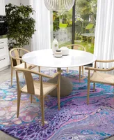 Addison Karina Outdoor Washable AKC49 8' x 8' Round Area Rug