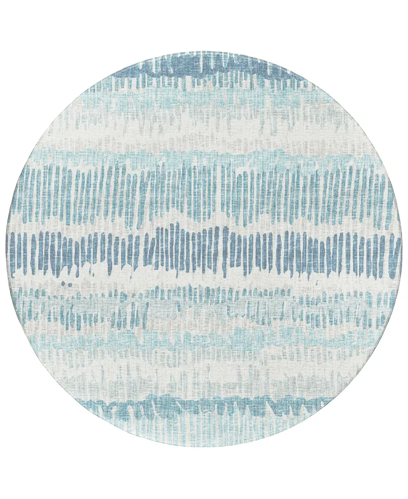 Addison Rylee Outdoor Washable ARY34 8' x Round Area Rug