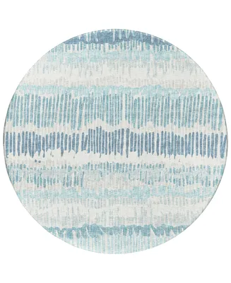 Addison Rylee Outdoor Washable ARY34 8' x Round Area Rug