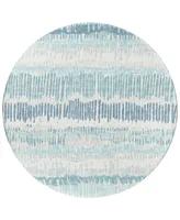 Addison Rylee Outdoor Washable ARY34 8' x Round Area Rug