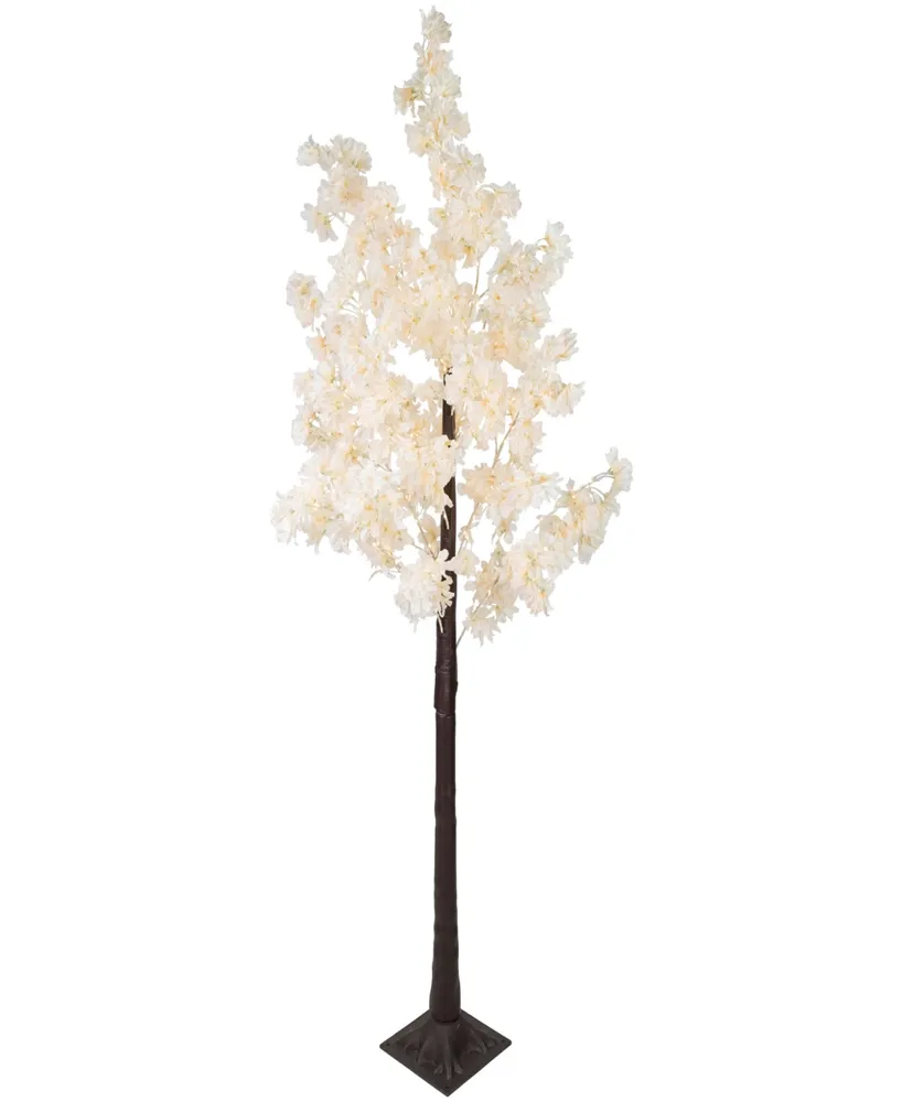 Northlight 6' Light Emitting Diode (Led) Lighted Floral Artificial Tree Warm Lights