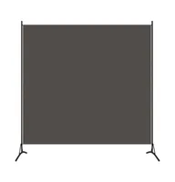 vidaXL Room Divider Anthracite 68.9"x70.9" Fabric