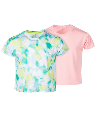 Id Ideology Big Girls Short-Sleeve T-Shirts, 2 Pack, Created for Macy's