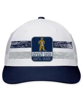 Men's Top of the World White, Navy Penn State Nittany Lions Retro Fade Snapback Hat