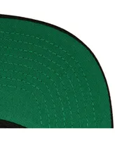 Men's Mitchell & Ness Black Philadelphia 76ers Champ Stack Snapback Hat