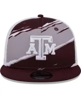 Men's New Era Maroon Texas A&M Aggies Tear Trucker 9FIFTY Snapback Hat
