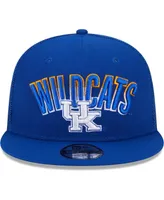 Men's New Era Royal Kentucky Wildcats Grade Trucker 9FIFTY Snapback Hat