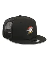 Men's New Era Black The Wild Thornberrys Donnie Thornberry Trucker 9FIFTY Snapback Hat