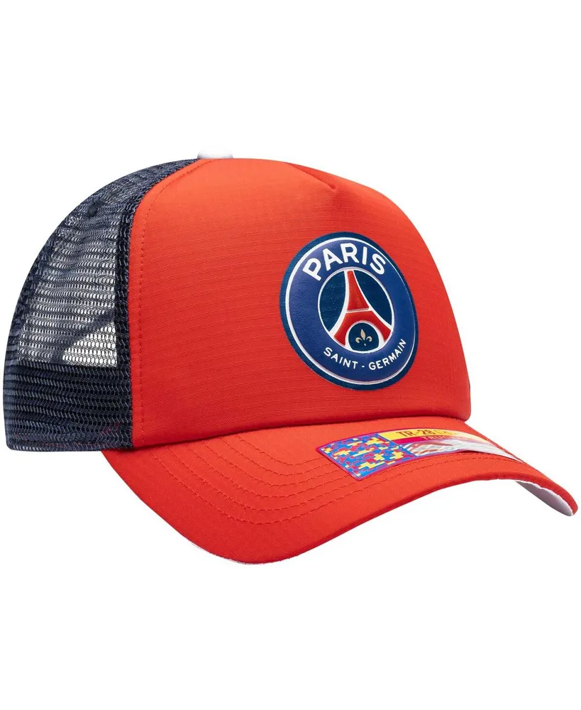 Men's Red Paris Saint-Germain Trucker Adjustable Hat