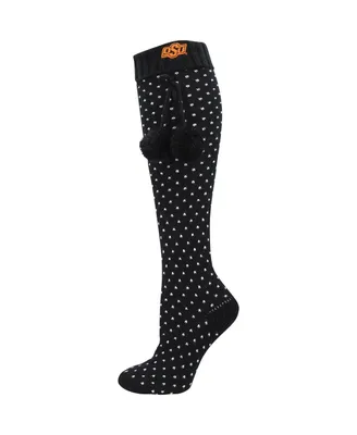 Women's ZooZatz Black Oklahoma State Cowboys Knee High Socks