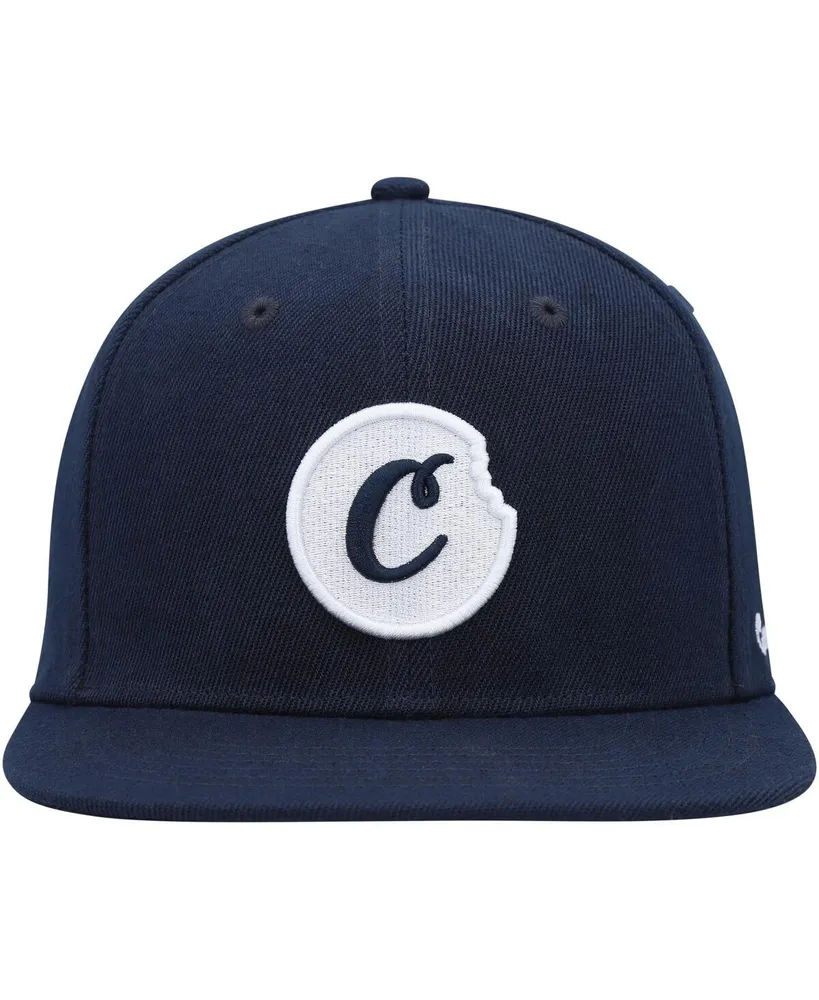 Men's Cookies Navy C-Bite Snapback Hat