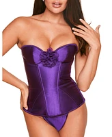 Adore Me Women's Laurin Corset & G-String Set