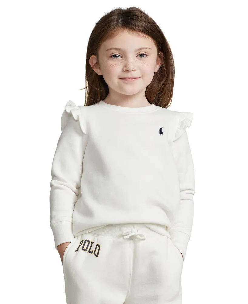 Polo Ralph Lauren Toddler and Little Girls Logo Fleece Jogger Pants