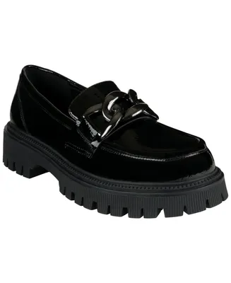 Gc Shoes Women's Vita Slip-On Buckle Platform Loafers