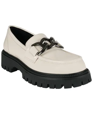 Gc Shoes Women's Vita Slip-On Buckle Platform Loafers