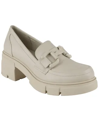 Gc Shoes Women's Caesar Slip-On Heeled Platform Loafers