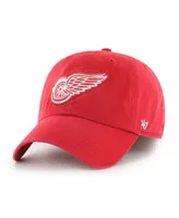 Men's '47 Brand Red Detroit Wings Classic Franchise Flex Hat