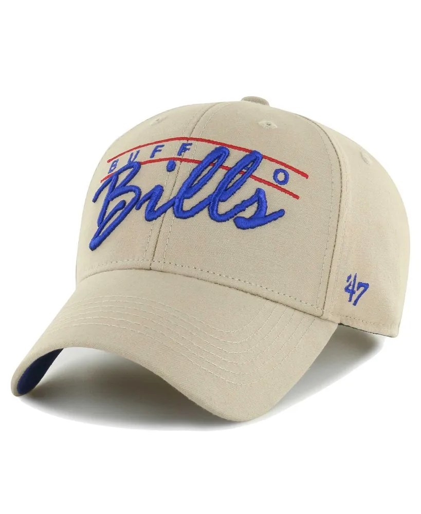 Men's '47 Brand Khaki Buffalo Bills Atwood Mvp Adjustable Hat