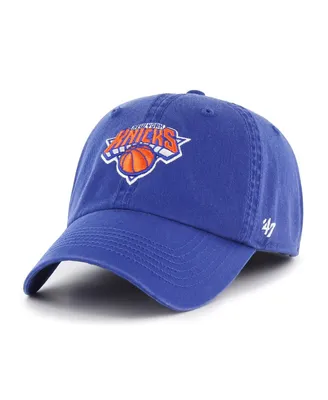Men's '47 Brand Blue New York Knicks Classic Franchise Flex Hat