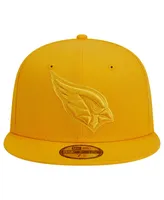 Men's New Era Gold Arizona Cardinals Color Pack 59FIFTY Fitted Hat