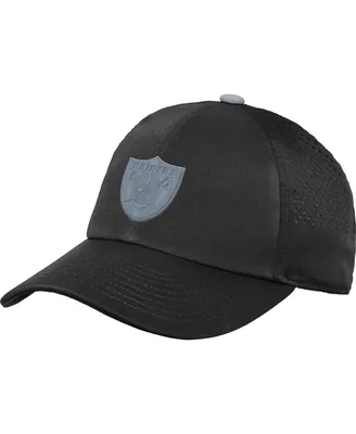 Big Boys and Girls Black Las Vegas Raiders Tailgate Adjustable Hat