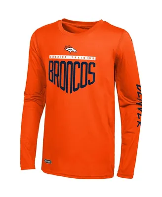 Men's Orange Denver Broncos Impact Long Sleeve T-shirt
