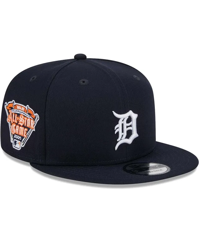 New Era Men's New Era Navy Detroit Tigers 2005 MLB All-Star Game Side Patch  9FIFTY Snapback Hat