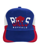 Big Boys and Girls Mitchell & Ness Royal Buffalo Bills Retro dome Precurved Adjustable Hat
