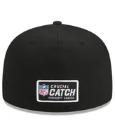 Men's New Era Black Cincinnati Bengals 2023 Nfl Crucial Catch 59FIFTY Fitted Hat