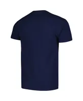 Men's Manhead Merch Navy Toto Self Titled Sword Graphic T-shirt