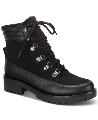 Style & Co Women's Fantasiaa Lace-Up Winter Boots, Created for Macy's