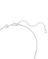 Swarovski Mesmera Silver-Tone Crystal Pendant Necklace, 18-1/2"