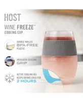 Host Wine Freeze Cooling Cup in Wood Single