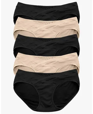 Kindred Bravely Maternity Under-the-Bump Bikini Underwear (5-Pack)