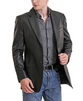 Bgsd Men Kai Two-Button Leather Blazer