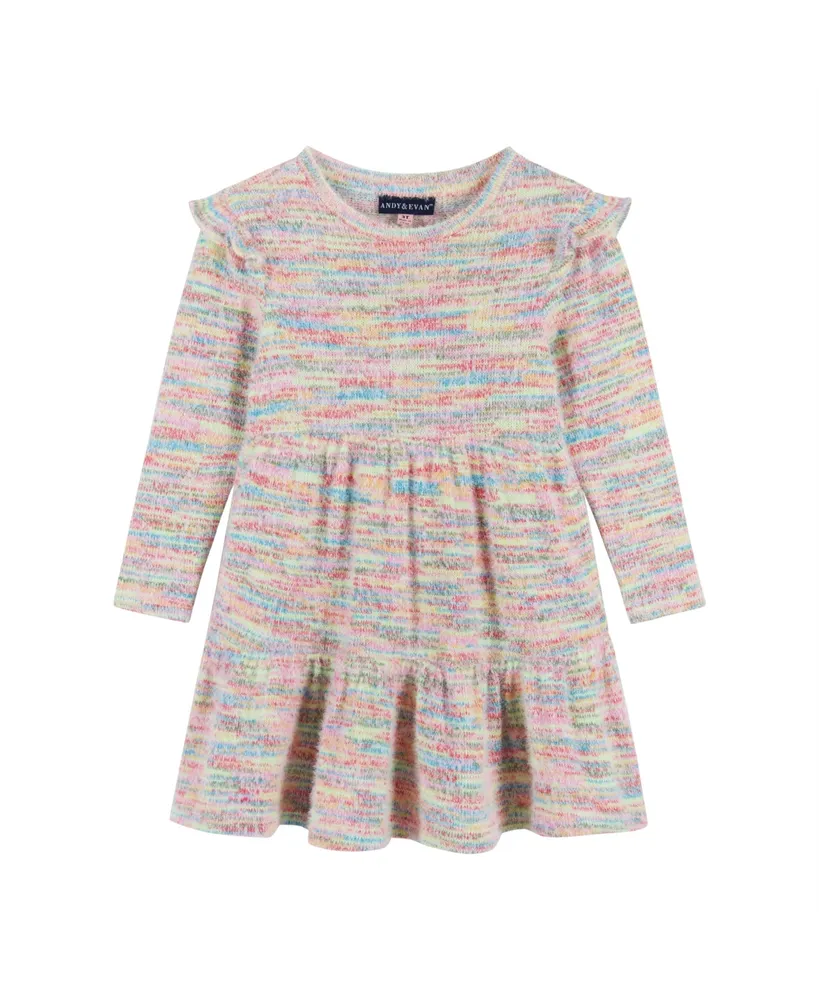 Andy & Evan Toddler Girls / Multicolor Knit Dress