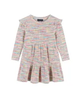 Andy & Evan Toddler Girls Toddler/Child Multicolor Knit Dress