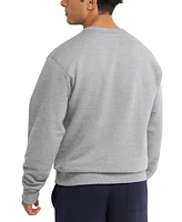 Champion Men's Powerblend Crewneck Logo Sweatshirt