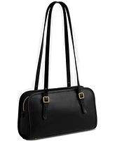 Coach The Originals Small Leather Double Strap Shoulder Bag