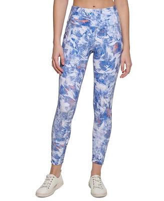 Calvin Klein Performance Printed High-Rise 7/8 Leggings