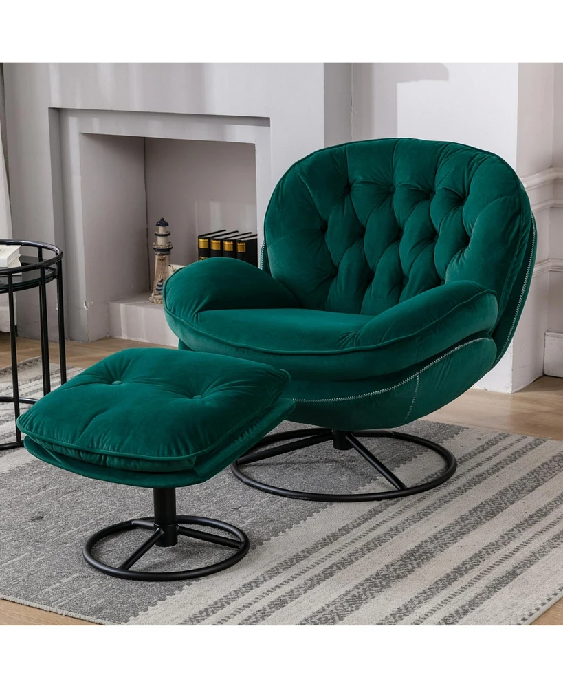 Accent Chair Tv Chair Living Room Chair With Ottoman