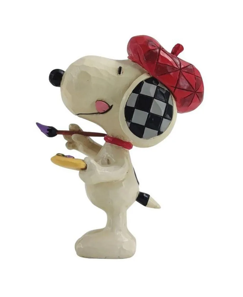 Enesco Peanuts Artist Snoopy Figure