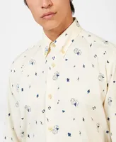 Ben Sherman Men's Conversational Print Shirt